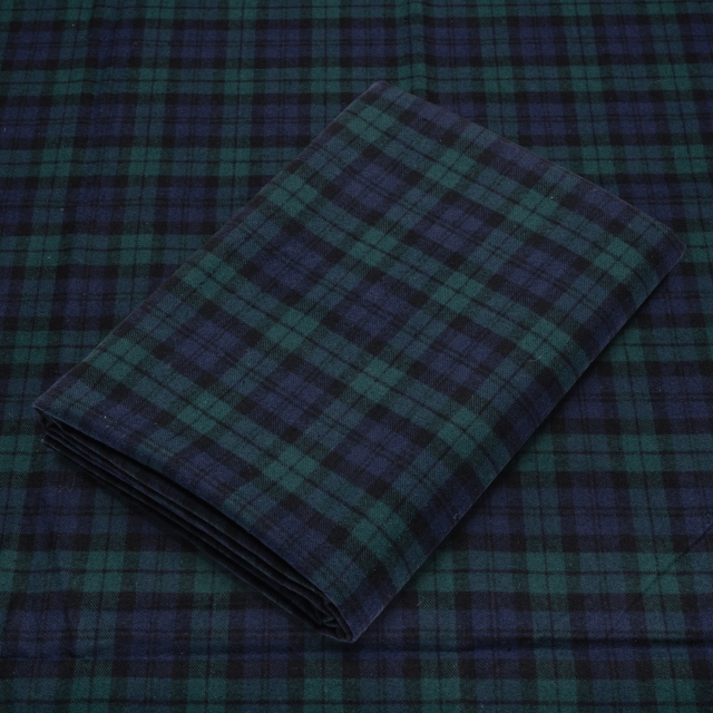 Tartan Plaid Yarn Dyed Flannel Fabric. FP05